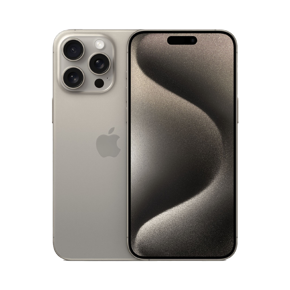 Apple - iPhone 15 Pro - 256GB - Natural Titanium